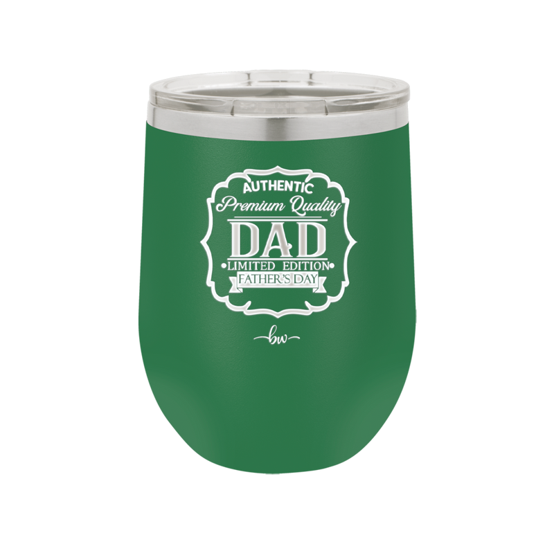 Authentic Premium Quality Dad Limited Edition Father's Day - Laser Engraved Stainless Steel Drinkware - 2032 -