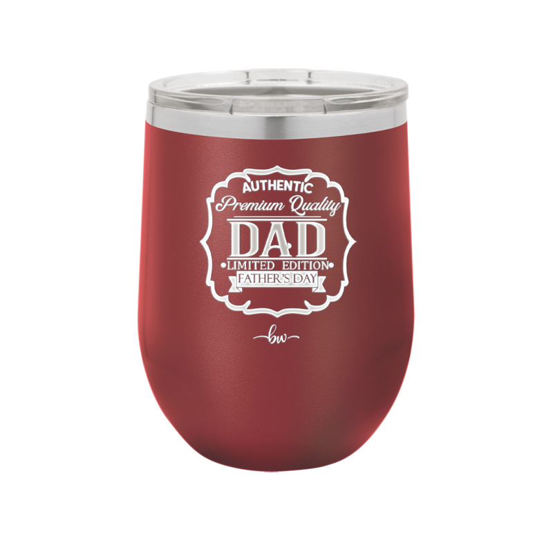 Authentic Premium Quality Dad Limited Edition Father's Day - Laser Engraved Stainless Steel Drinkware - 2032 -