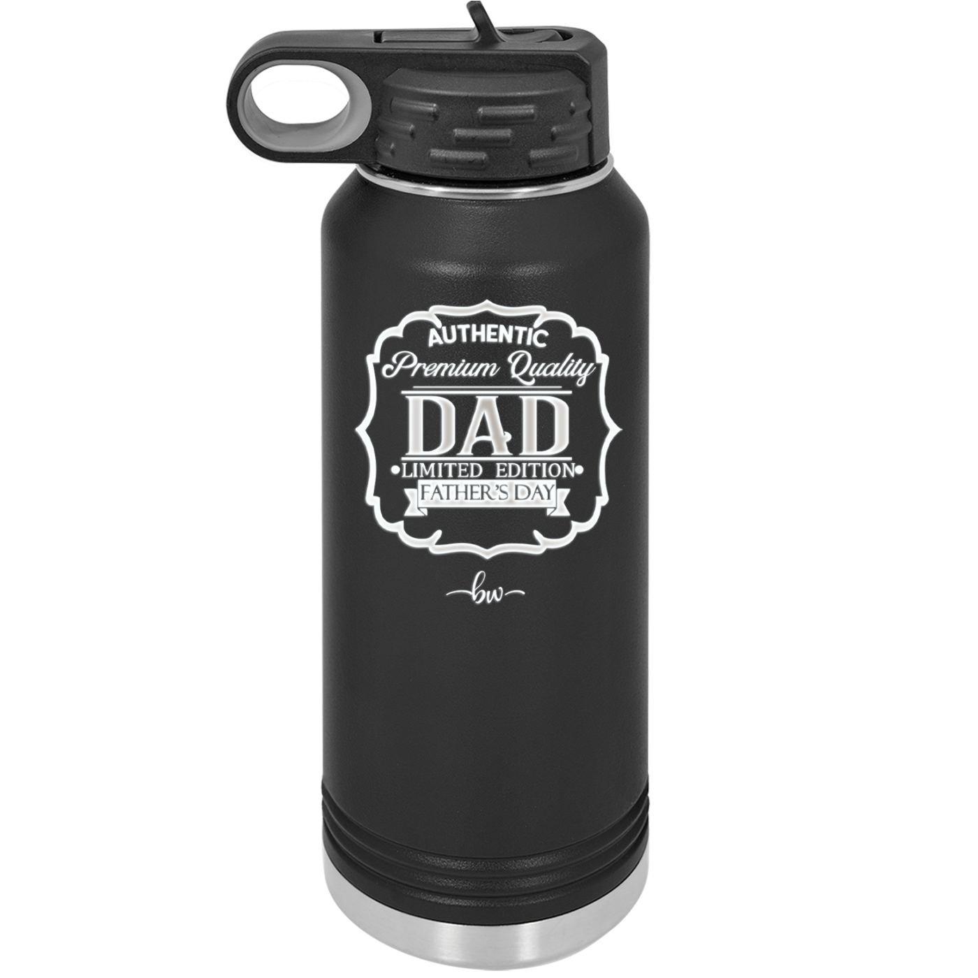 Authentic Premium Quality Dad Limited Edition Father's Day - Laser Engraved Stainless Steel Drinkware - 2032 -