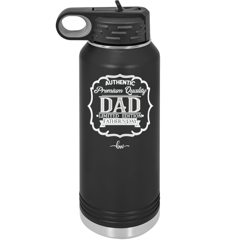 Authentic Premium Quality Dad Limited Edition Father's Day - Laser Engraved Stainless Steel Drinkware - 2032 -