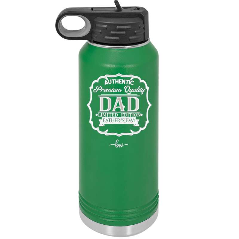 Authentic Premium Quality Dad Limited Edition Father's Day - Laser Engraved Stainless Steel Drinkware - 2032 -