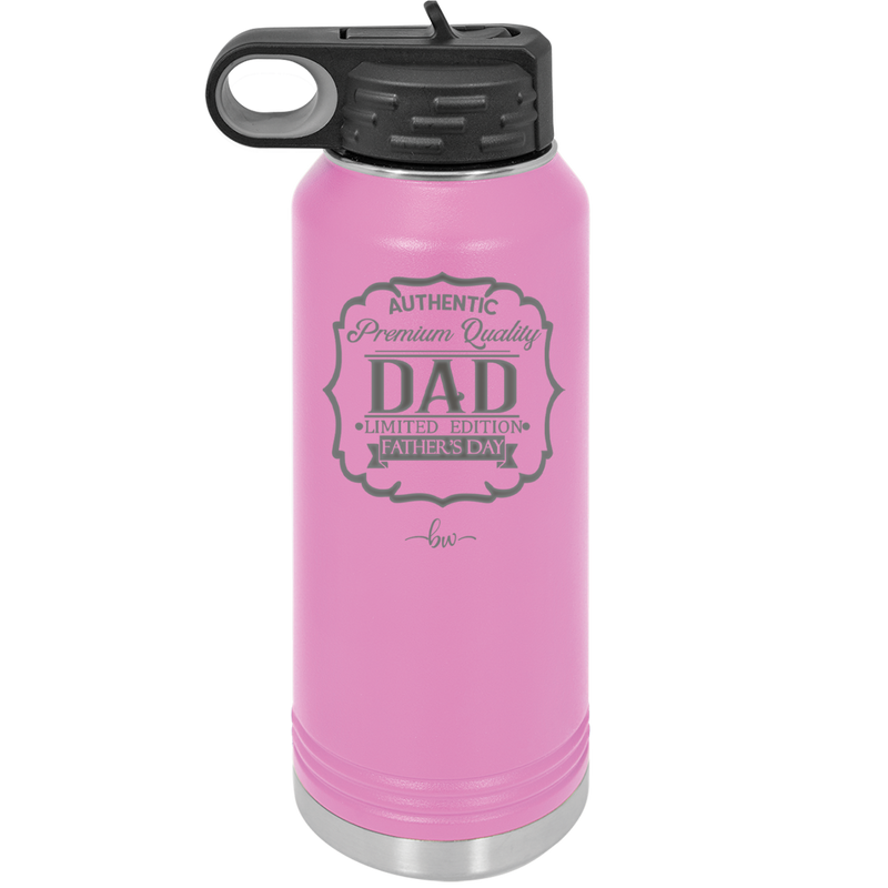 Authentic Premium Quality Dad Limited Edition Father's Day - Laser Engraved Stainless Steel Drinkware - 2032 -