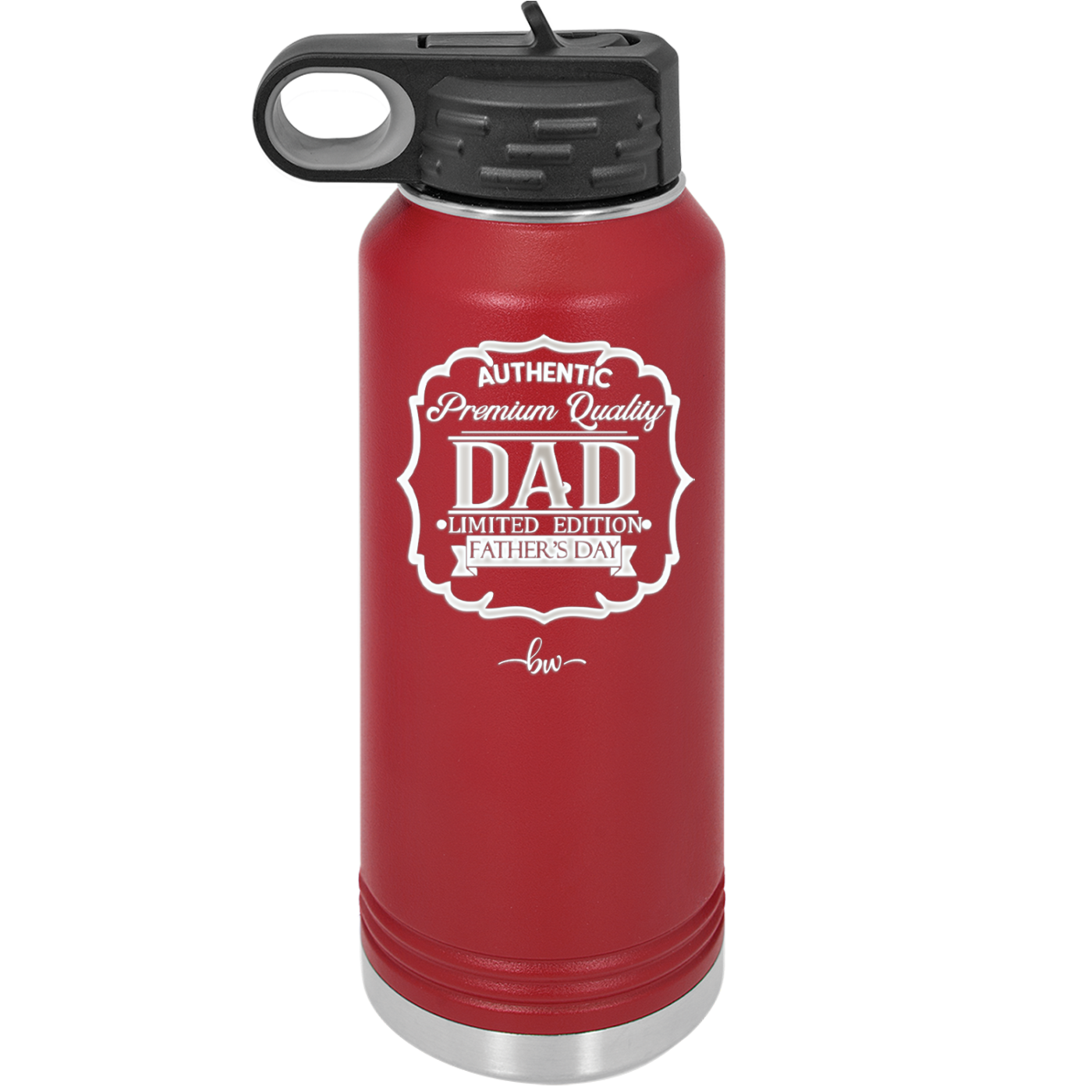 Authentic Premium Quality Dad Limited Edition Father's Day - Laser Engraved Stainless Steel Drinkware - 2032 -