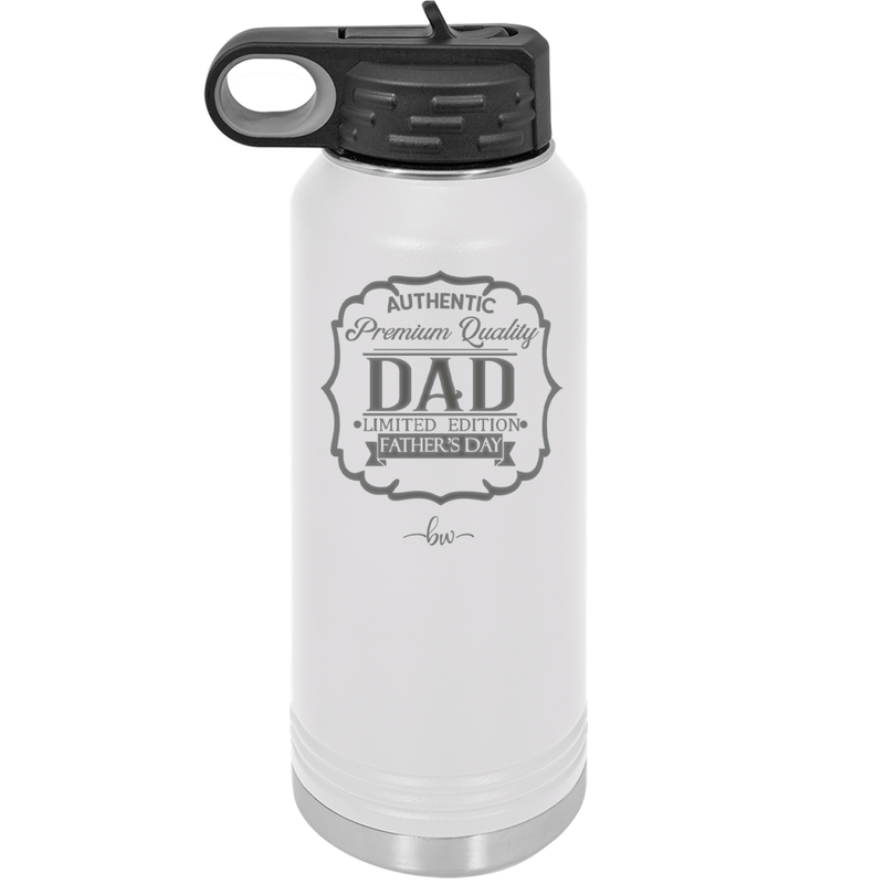 Authentic Premium Quality Dad Limited Edition Father's Day - Laser Engraved Stainless Steel Drinkware - 2032 -