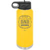 Authentic Premium Quality Dad Limited Edition Father's Day - Laser Engraved Stainless Steel Drinkware - 2032 -