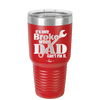 It's Only Broke When Dad Can't Fix it - Laser Engraved Stainless Steel Drinkware - 2033 -