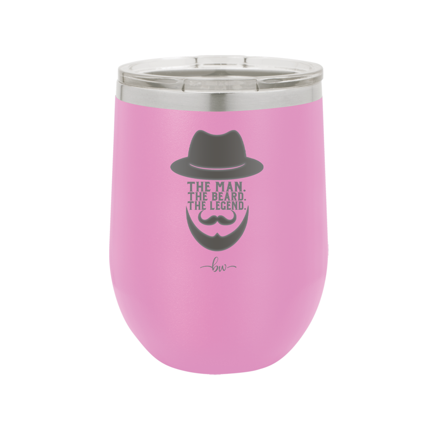 The Man the Beard the Legend - Laser Engraved Stainless Steel Drinkware - 2035 -