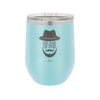 The Man the Beard the Legend - Laser Engraved Stainless Steel Drinkware - 2035 -