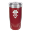 The Man the Beard the Legend - Laser Engraved Stainless Steel Drinkware - 2035 -