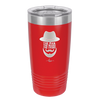 The Man the Beard the Legend - Laser Engraved Stainless Steel Drinkware - 2035 -