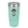 The Man the Beard the Legend - Laser Engraved Stainless Steel Drinkware - 2035 -