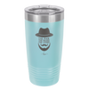 The Man the Beard the Legend - Laser Engraved Stainless Steel Drinkware - 2035 -
