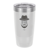 The Man the Beard the Legend - Laser Engraved Stainless Steel Drinkware - 2035 -