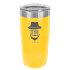 The Man the Beard the Legend - Laser Engraved Stainless Steel Drinkware - 2035 -
