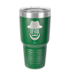 The Man the Beard the Legend - Laser Engraved Stainless Steel Drinkware - 2035 -