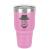 The Man the Beard the Legend - Laser Engraved Stainless Steel Drinkware - 2035 -