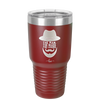 The Man the Beard the Legend - Laser Engraved Stainless Steel Drinkware - 2035 -