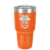 The Man the Beard the Legend - Laser Engraved Stainless Steel Drinkware - 2035 -