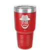 The Man the Beard the Legend - Laser Engraved Stainless Steel Drinkware - 2035 -