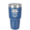 The Man the Beard the Legend - Laser Engraved Stainless Steel Drinkware - 2035 -