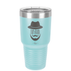 The Man the Beard the Legend - Laser Engraved Stainless Steel Drinkware - 2035 -
