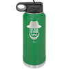 The Man the Beard the Legend - Laser Engraved Stainless Steel Drinkware - 2035 -