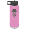 The Man the Beard the Legend - Laser Engraved Stainless Steel Drinkware - 2035 -