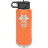 The Man the Beard the Legend - Laser Engraved Stainless Steel Drinkware - 2035 -