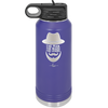 The Man the Beard the Legend - Laser Engraved Stainless Steel Drinkware - 2035 -