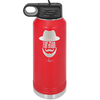 The Man the Beard the Legend - Laser Engraved Stainless Steel Drinkware - 2035 -