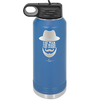 The Man the Beard the Legend - Laser Engraved Stainless Steel Drinkware - 2035 -