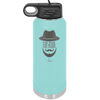 The Man the Beard the Legend - Laser Engraved Stainless Steel Drinkware - 2035 -
