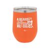 A Beard is the Difference Between Mr and Sir - Laser Engraved Stainless Steel Drinkware - 2036 -