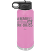 A Beard is the Difference Between Mr and Sir - Laser Engraved Stainless Steel Drinkware - 2036 -