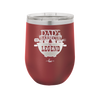 Dad's Barbecue The Man the Myth the Legend - Laser Engraved Stainless Steel Drinkware - 2038 -