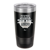 Dad's Barbecue The Man the Myth the Legend - Laser Engraved Stainless Steel Drinkware - 2038 -