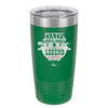 Dad's Barbecue The Man the Myth the Legend - Laser Engraved Stainless Steel Drinkware - 2038 -