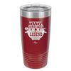 Dad's Barbecue The Man the Myth the Legend - Laser Engraved Stainless Steel Drinkware - 2038 -