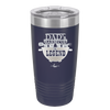 Dad's Barbecue The Man the Myth the Legend - Laser Engraved Stainless Steel Drinkware - 2038 -