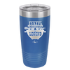 Dad's Barbecue The Man the Myth the Legend - Laser Engraved Stainless Steel Drinkware - 2038 -