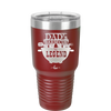 Dad's Barbecue The Man the Myth the Legend - Laser Engraved Stainless Steel Drinkware - 2038 -