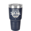 Dad's Barbecue The Man the Myth the Legend - Laser Engraved Stainless Steel Drinkware - 2038 -