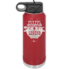 Dad's Barbecue The Man the Myth the Legend - Laser Engraved Stainless Steel Drinkware - 2038 -