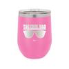 The Cool Dad Sunglasses - Laser Engraved Stainless Steel Drinkware - 2044 -