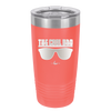 The Cool Dad Sunglasses - Laser Engraved Stainless Steel Drinkware - 2044 -