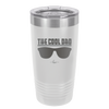 The Cool Dad Sunglasses - Laser Engraved Stainless Steel Drinkware - 2044 -