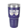 The Cool Dad Sunglasses - Laser Engraved Stainless Steel Drinkware - 2044 -