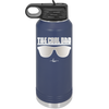 The Cool Dad Sunglasses - Laser Engraved Stainless Steel Drinkware - 2044 -