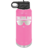 The Cool Dad Sunglasses - Laser Engraved Stainless Steel Drinkware - 2044 -
