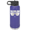 The Cool Dad Sunglasses - Laser Engraved Stainless Steel Drinkware - 2044 -